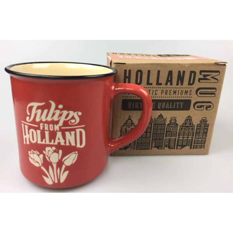 Mok Tulpen Holland Rood Mok Tulpen Holland Rood