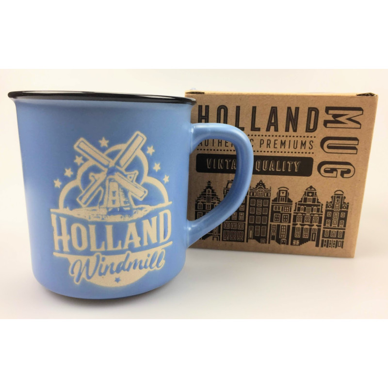 Mok Holland Molen Blauw Mok Holland Molen Blauw