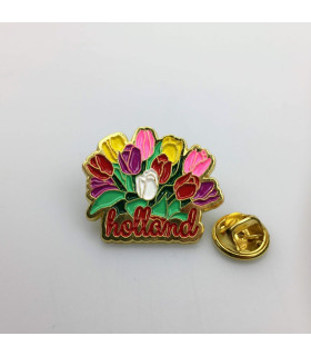 Pin tulpenbos Holland goud Pin tulpenbos Holland goud