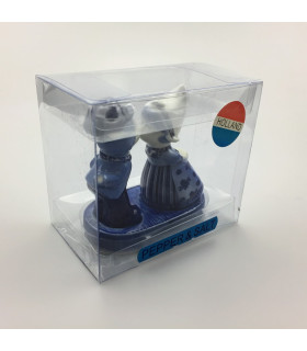 Kussend Paartje Peper en Zout Delftsblauw 12 cm Kussend Paartje Peper en Zout Delftsblauw 12 cm