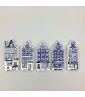 Magneet delftsblauw pannenkoekenhuis Holland Magneet delftsblauw pannenkoekenhuis Holland