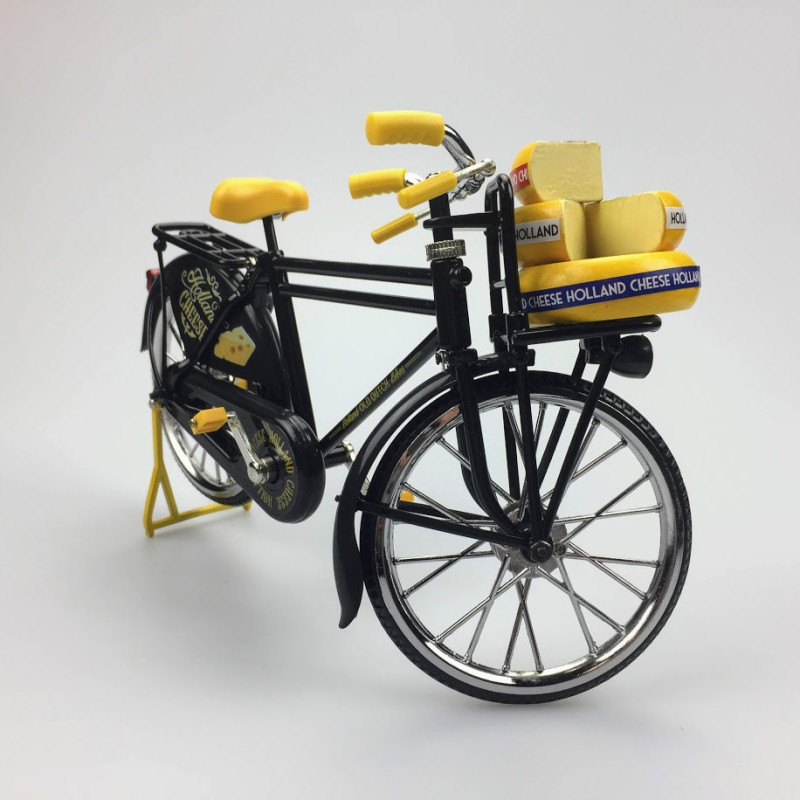 Miniatuur herenfiets Cheese Holland 23 x 13 cm Miniatuur herenfiets Cheese Holland 23 x 13 cm