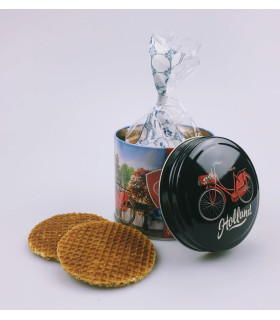 Stroopwafels in blik Bicycles Holland Stroopwafels in blik Bicycles Holland