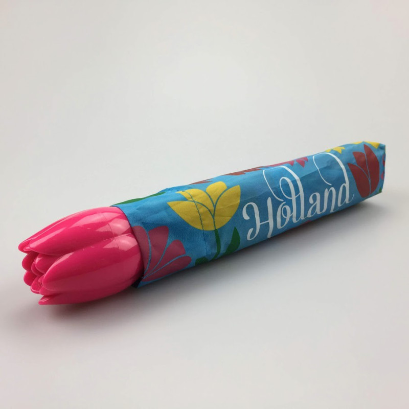Paraplu tulp design met molen Holland Paraplu tulp design met molen Holland