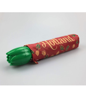 Paraplu Rood met tulpen Paraplu Rood met tulpen