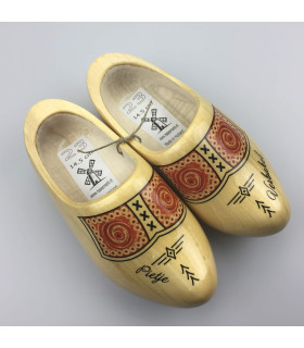 Klompen met naam geel [transparantgele uitvoering]