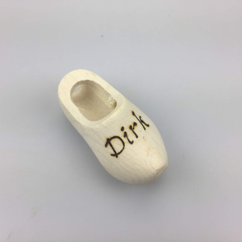 Dasklompje met naam gebrand