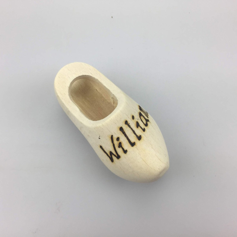 Dasklompje met naam gebrand