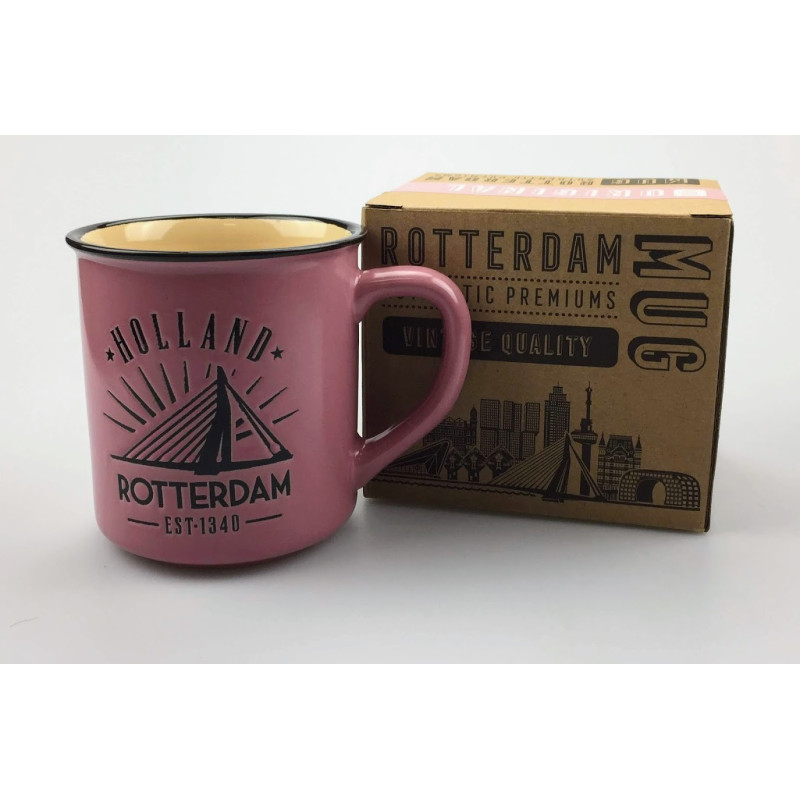 Campmug - Mok Rotterdam roze Campmug - Mok Rotterdam roze