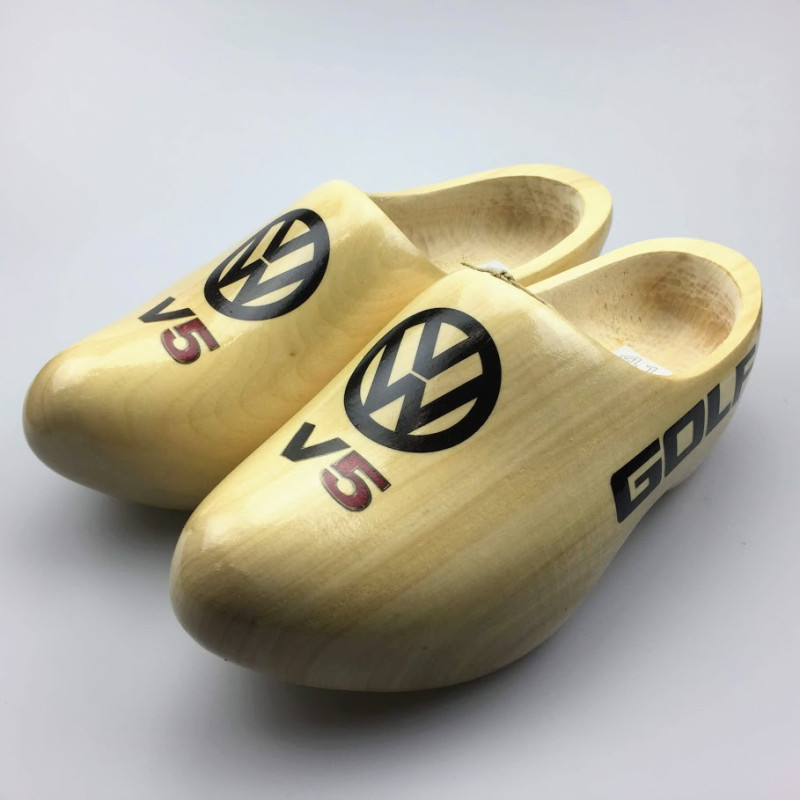 Klompen met logo Klompen met logo