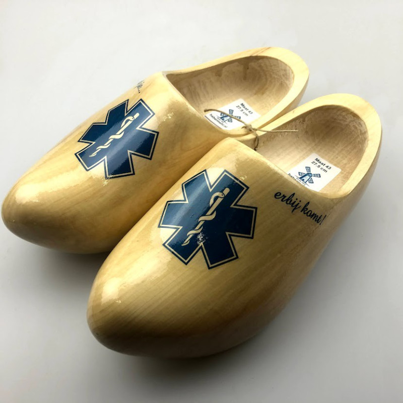 Klompen met logo Klompen met logo