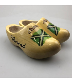 Klompen met naam geel [boerengele uitvoering]