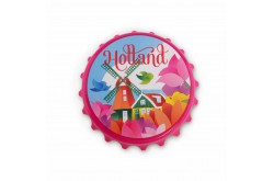 Opener magneet Holland Zwevende Tulpen