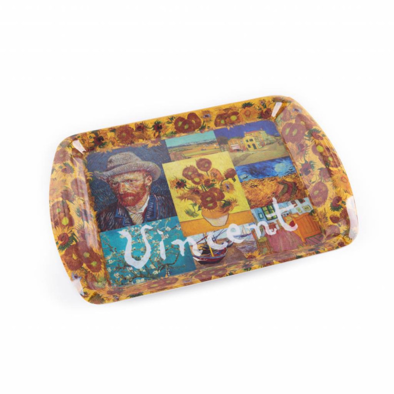 Dienblad van gogh collage Dienblad van gogh collage
