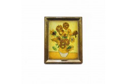 magneet met zonnebloemen v Vincent van Gogh