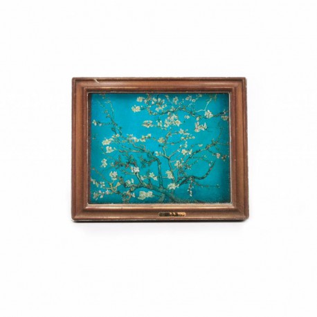magneet met amandelbloesem  v Vincent van Gogh