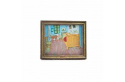 magneet met slaapkamer v Vincent van Gogh