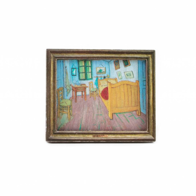 magneet met slaapkamer v Vincent van Gogh magneet met slaapkamer v Vincent van Gogh
