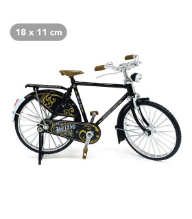 Miniatuurfiets heren classic zwart 18 x 11 cm Miniatuurfiets heren classic zwart 18 x 11 cm