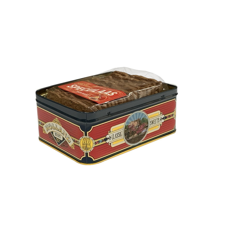 Blik met speculaas Holland bike deco Blik met speculaas Holland bike deco