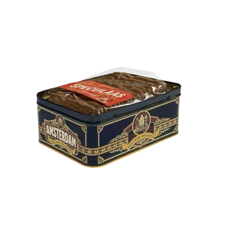 Blik met speculaas Amsterdam deco Blik met speculaas Amsterdam deco