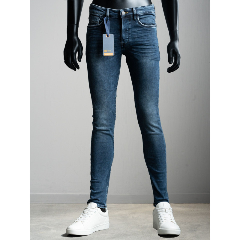 247Jeans Palm Skinny SK71 Blue Black Denim Used 247Jeans Palm Skinny SK71 Blue Black Denim Used