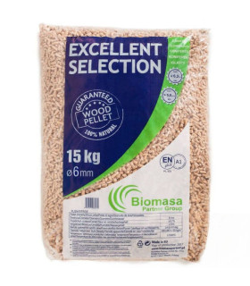 Houtpellets Excellent 15 kg zak