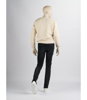 247Jeans Palm Skinny SK78 Dark Grey Denim Used 247Jeans Palm Skinny SK78 Dark Grey Denim Used