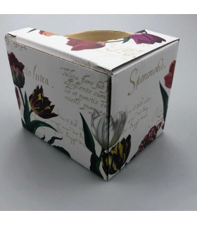 Beker pretty tulips roze/goud incl luxe kadoverpakking Beker pretty tulips roze/goud incl luxe kadoverpakking