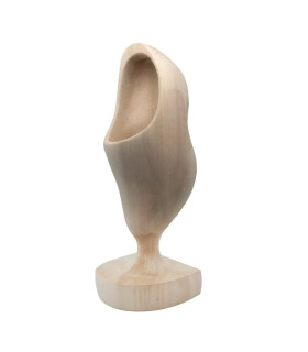 Klomp op voet geschuurd 28 cm