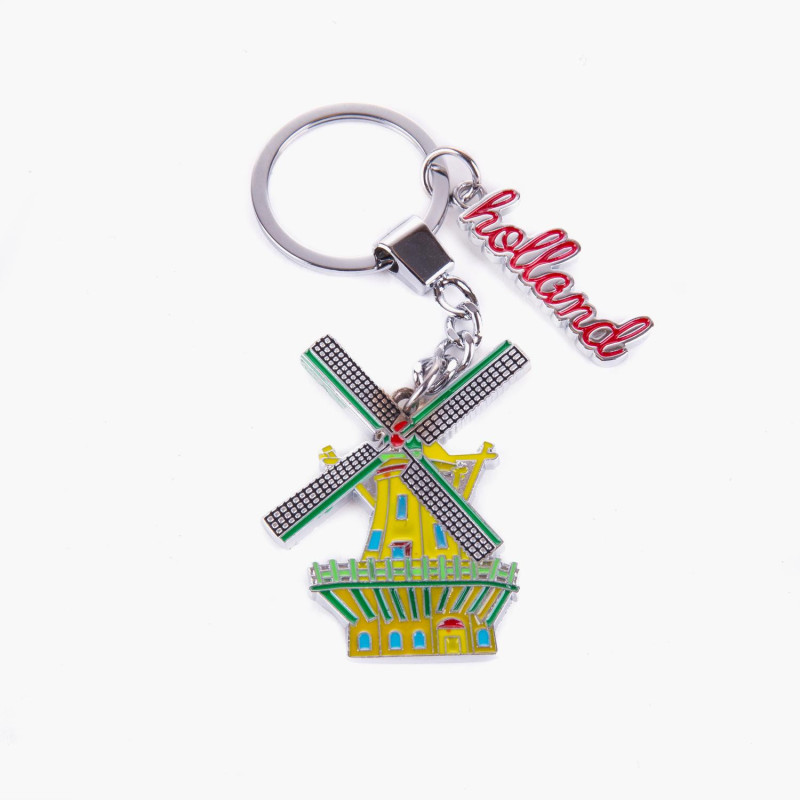 Sleutelhanger Hollandse Molen | Typisch Nederlands Souvenir Sleutelhanger Hollandse Molen | Typisch Nederlands Souvenir