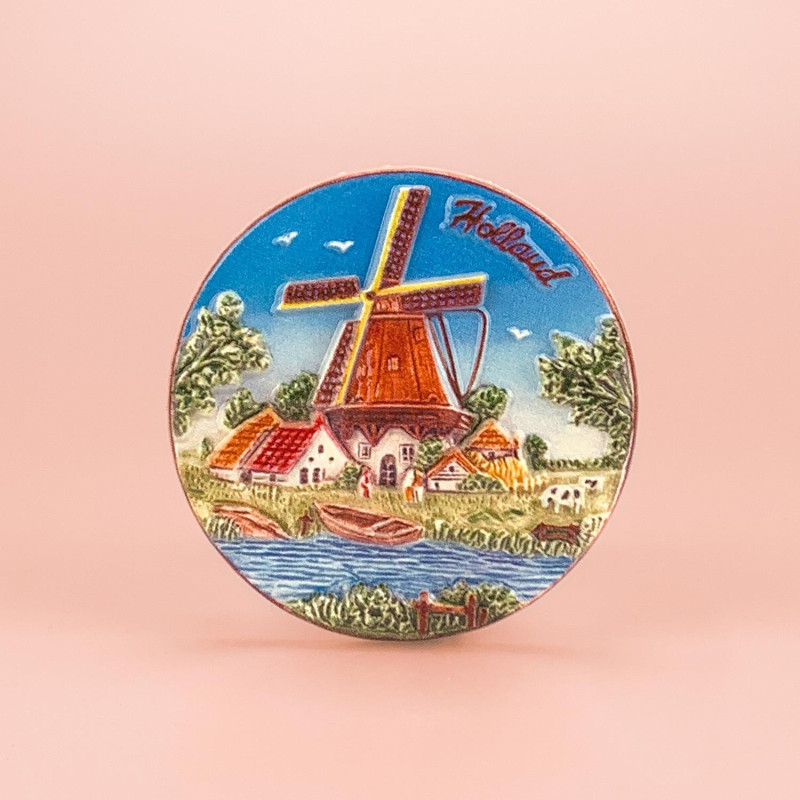 Keramiek Magneet | Molen aan het Water