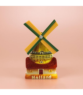 Polystone Magneet | Molen | Draaiend