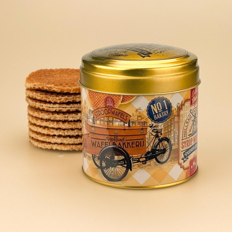 Lekkere stroopwafels | Souvenirblik | Perfect cadeau Lekkere stroopwafels | Souvenirblik | Perfect cadeau