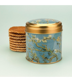 Uniek cadeau: Stroopwafels in Van Gogh blik Uniek cadeau: Stroopwafels in Van Gogh blik