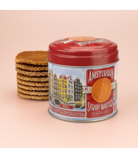 Amsterdam Stroopwafels in Blik | 8 Stuks | Uniek Souvenir