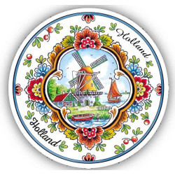 100 stuks bierviltjes met molen Holland. Een leuk Nederlands souvenir