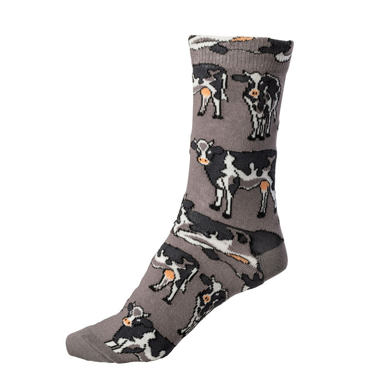 Zwart Witte Koeien Sokken - Originele Dierenliefhebber Cadeau Zwart Witte Koeien Sokken - Originele Dierenliefhebber Cadeau