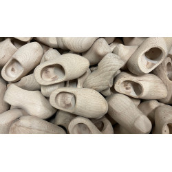 Goedkope houten klompjes van 12 cm Goedkope houten klompjes van 12 cm