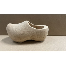 Lowbudget houten klompjes +/- 12 cm