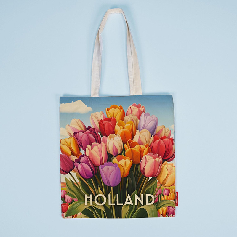Duurzame Boodschappentas | Vrolijke Tulpen Duurzame Boodschappentas | Vrolijke Tulpen
