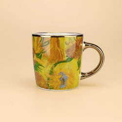 Design Beker 'Zonnebloemen' | Vincent van Gogh Servies | Gouden Oor