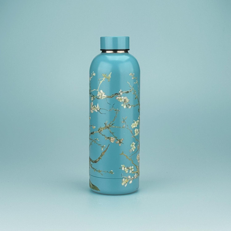 Waterfles van Gogh Amandelbloesem Waterfles van Gogh Amandelbloesem