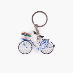 Unieke Sleutelhanger Fiets | Nederlands Souvenir | Cadeau