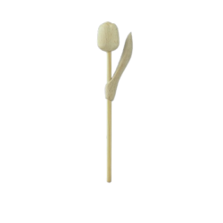 Knutselmateriaal: Houten Tulpen 20 cm (10x) - Klaar om te Schilderen