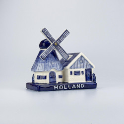 Koop Stellingmolen Holland - Authentiek Delfts Blauw Cadeau