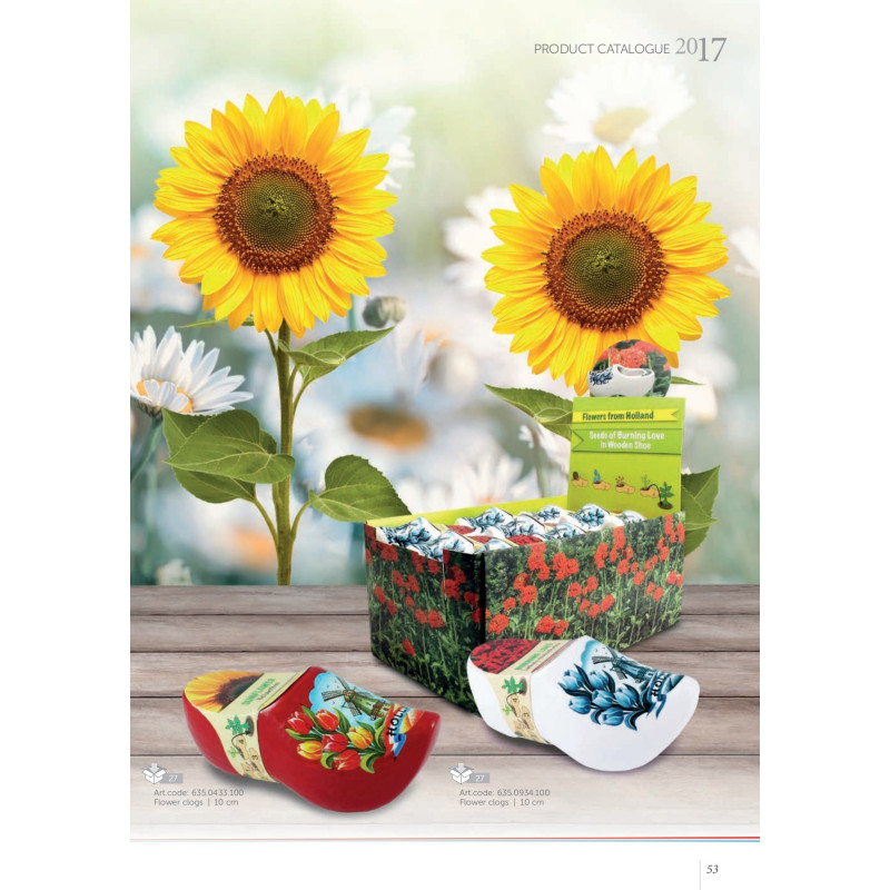 Bloemzaadklompje Rood met Zonnebloemzaadjes Bloemzaadklompje Rood met Zonnebloemzaadjes